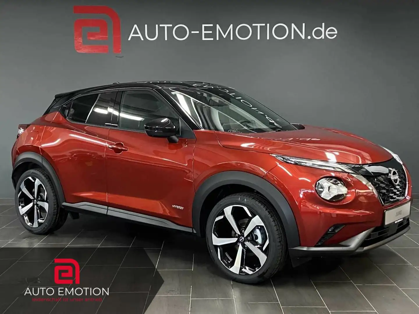 Nissan Juke Juke TEKNA 1.6 HYBRID *Navi,Leder* Rouge - 2