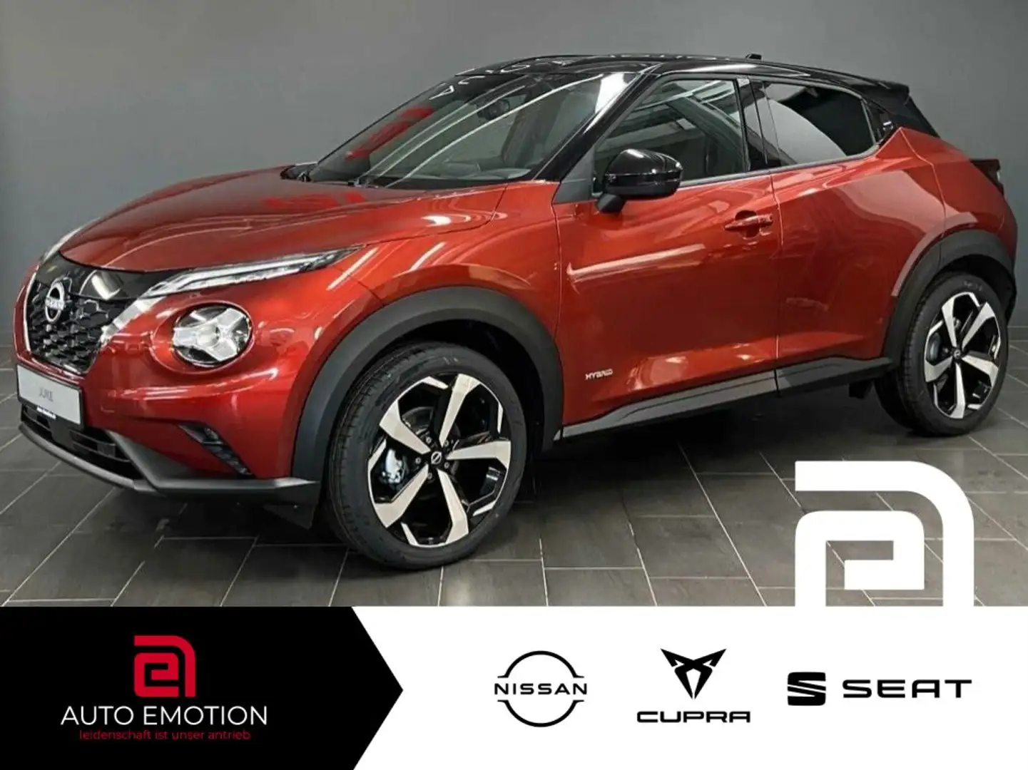 Nissan Juke Juke TEKNA 1.6 HYBRID *Navi,Leder* Rouge - 1