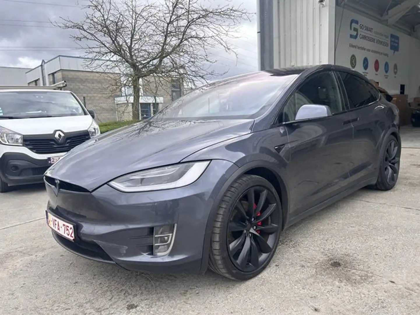 Tesla Model X Model X Ludicrous Performance Grijs - 1