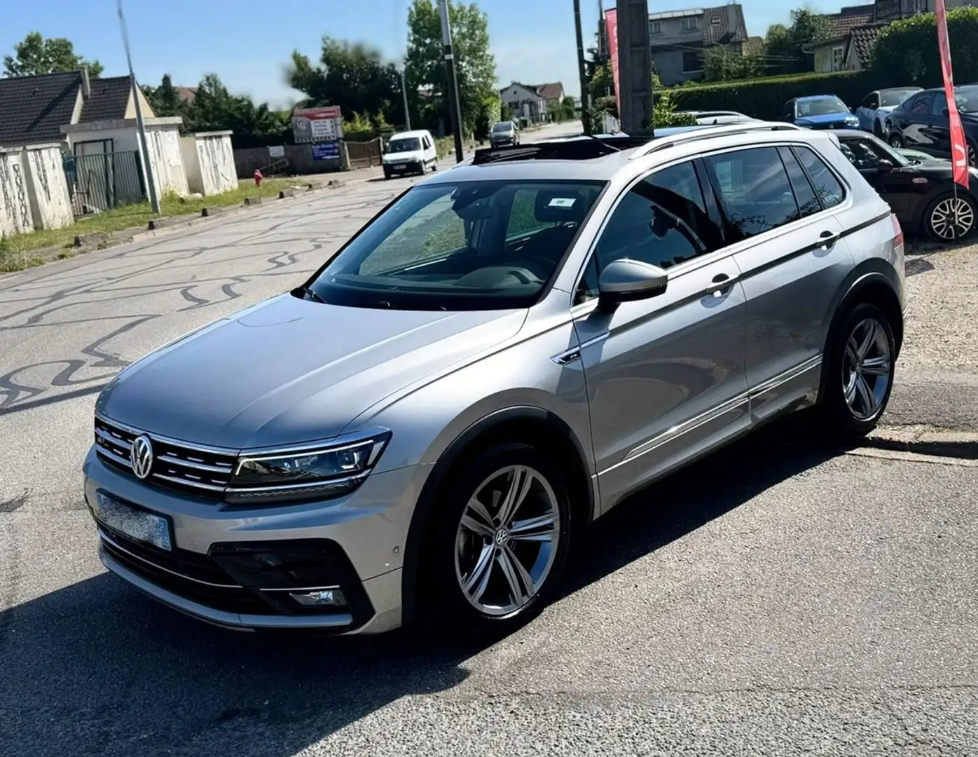 Volkswagen Tiguan 2.0 TDI 150 DSG7 CARAT R LINE TOIT OUVRANT 22492HT Gris - 1