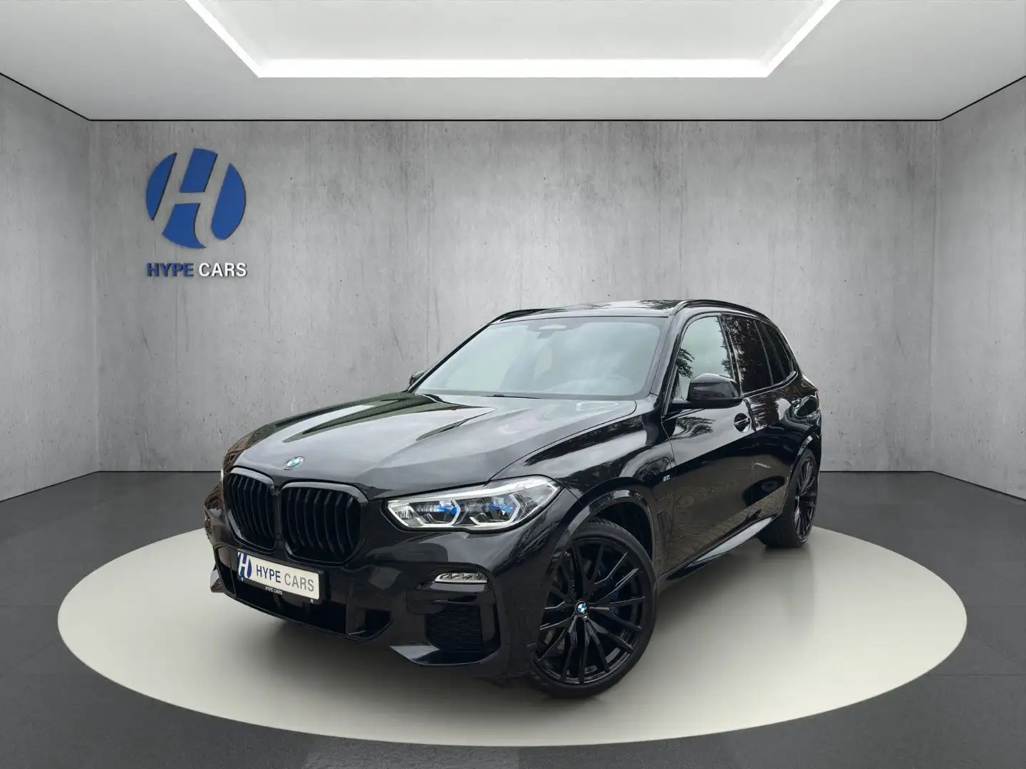 BMW X5 45 e xDrive M Sport Laser Pano RFK ACC HUD 22 Noir - 1