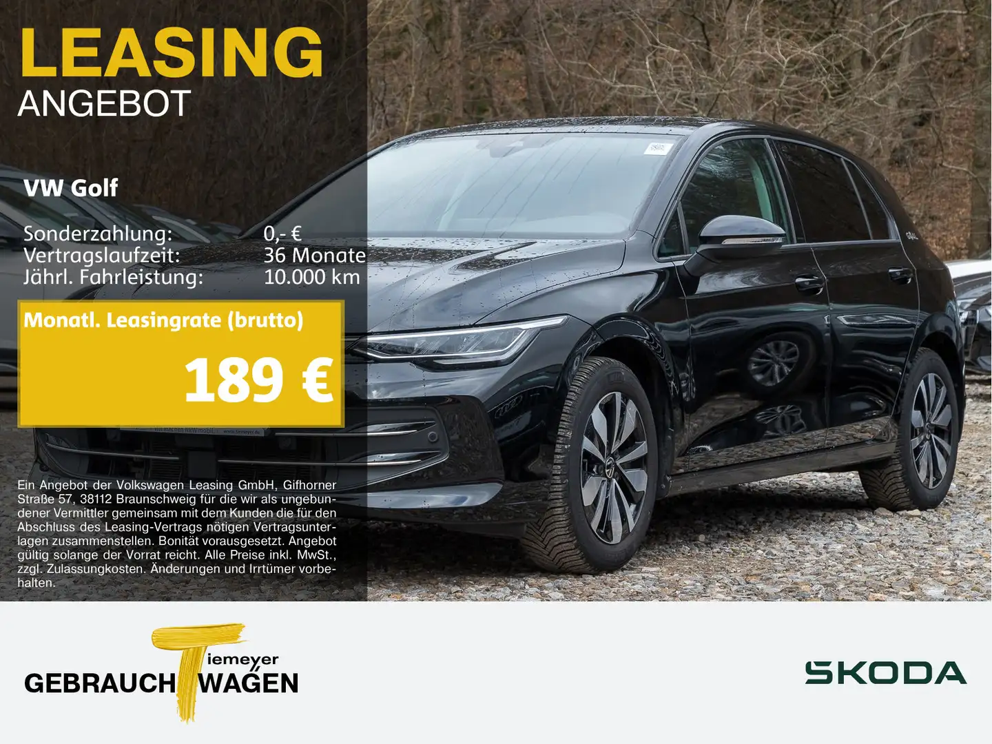 Volkswagen Golf 1.5 TSI GOAL NAVI AHK LED SITZH Schwarz - 1