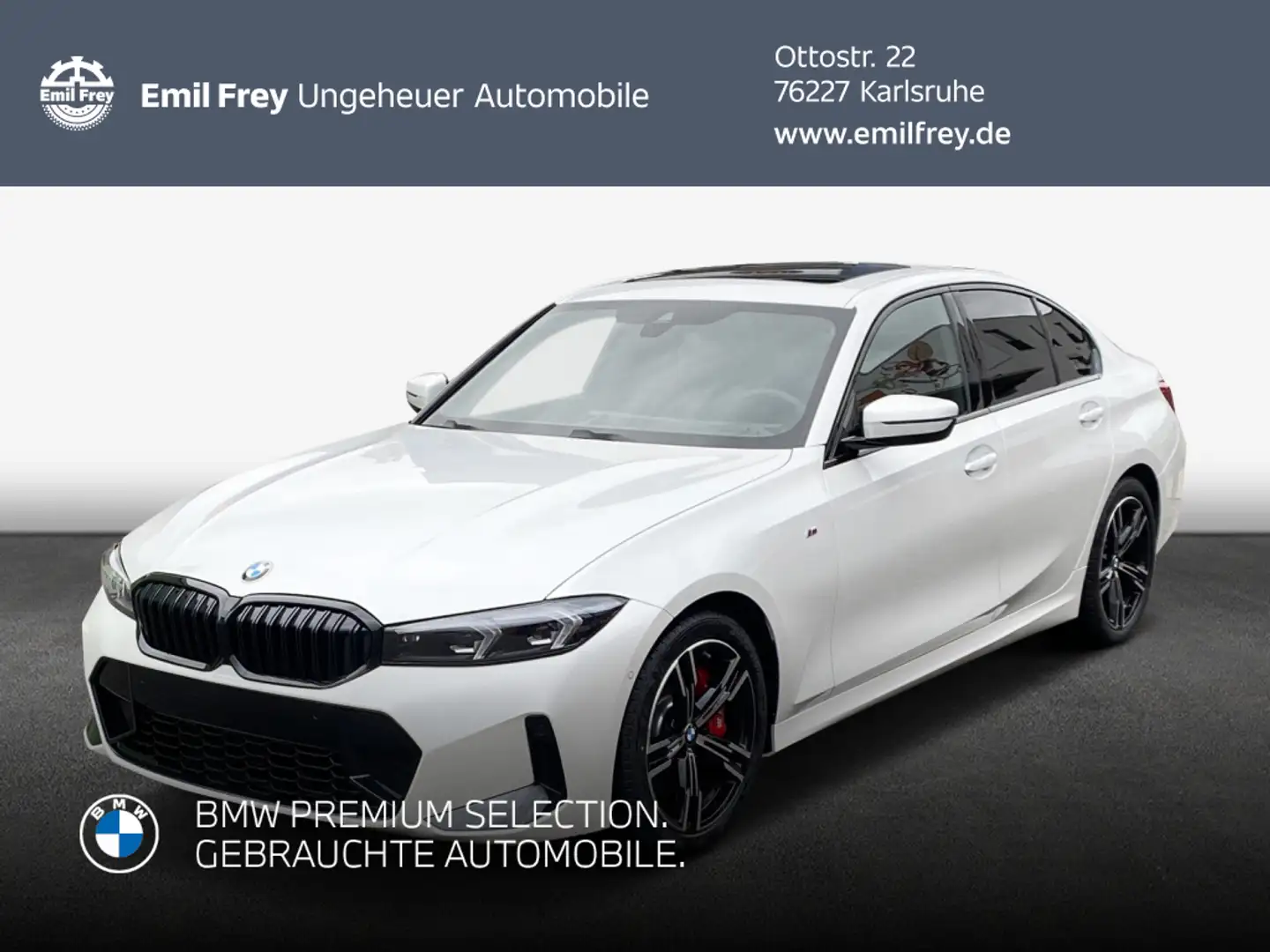 BMW 320 d xDrive Aut. Blanc - 1