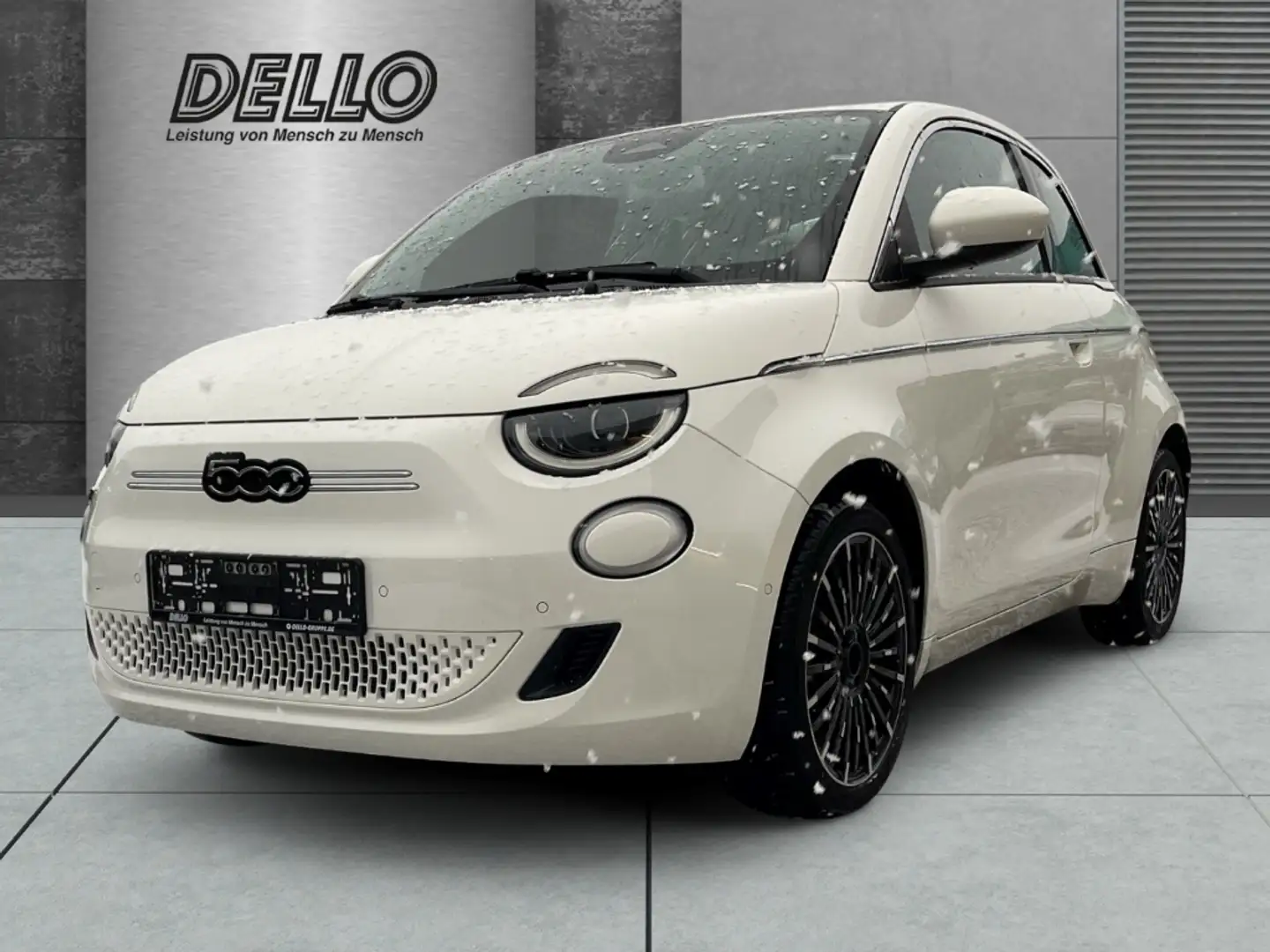 Fiat 500e La Prima by Bocelli JBl-Sound Rückfahrkamera DAB B Blanc - 1