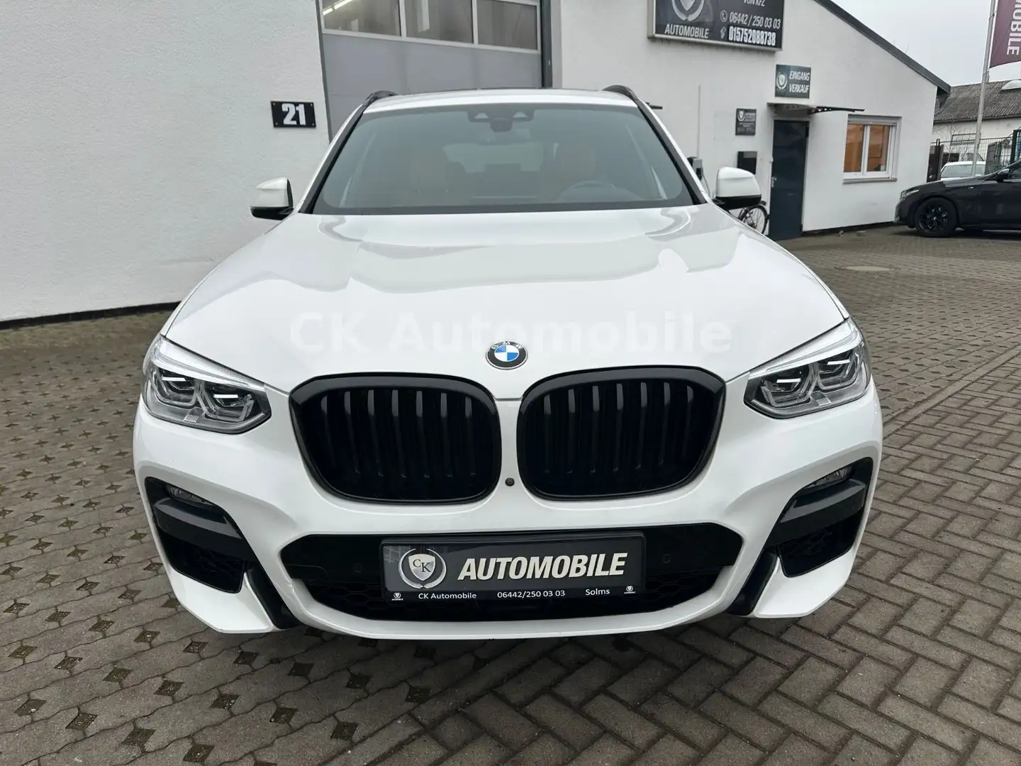 BMW X3 xDrive30d M-Sport/Shadow-Line/Head-Up/Pan0/AHK Blanc - 2