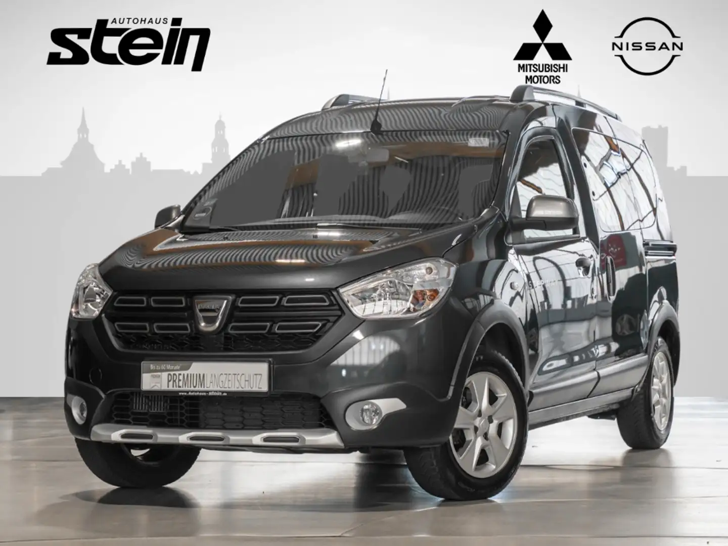 Dacia Dokker 1.3 EU6d TCe 130 GPF Stepway Klima Navi Apple Carp Szürke - 1