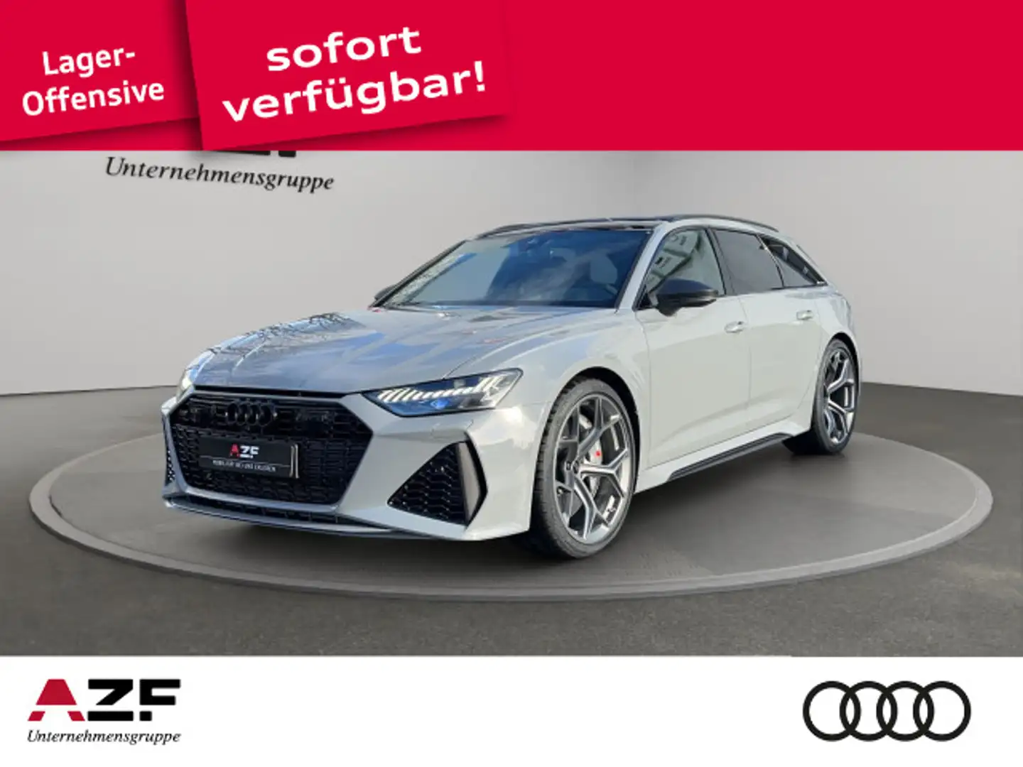 Audi RS6 tiptronic+305km/h+KERAMIK Gris - 1