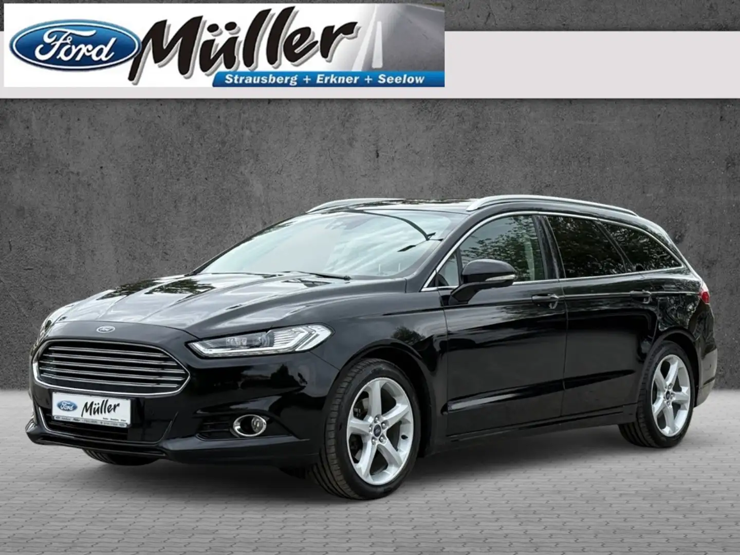 Ford Mondeo Titanium 2.0 EcoBoost Aut. Panoramadach Noir - 1