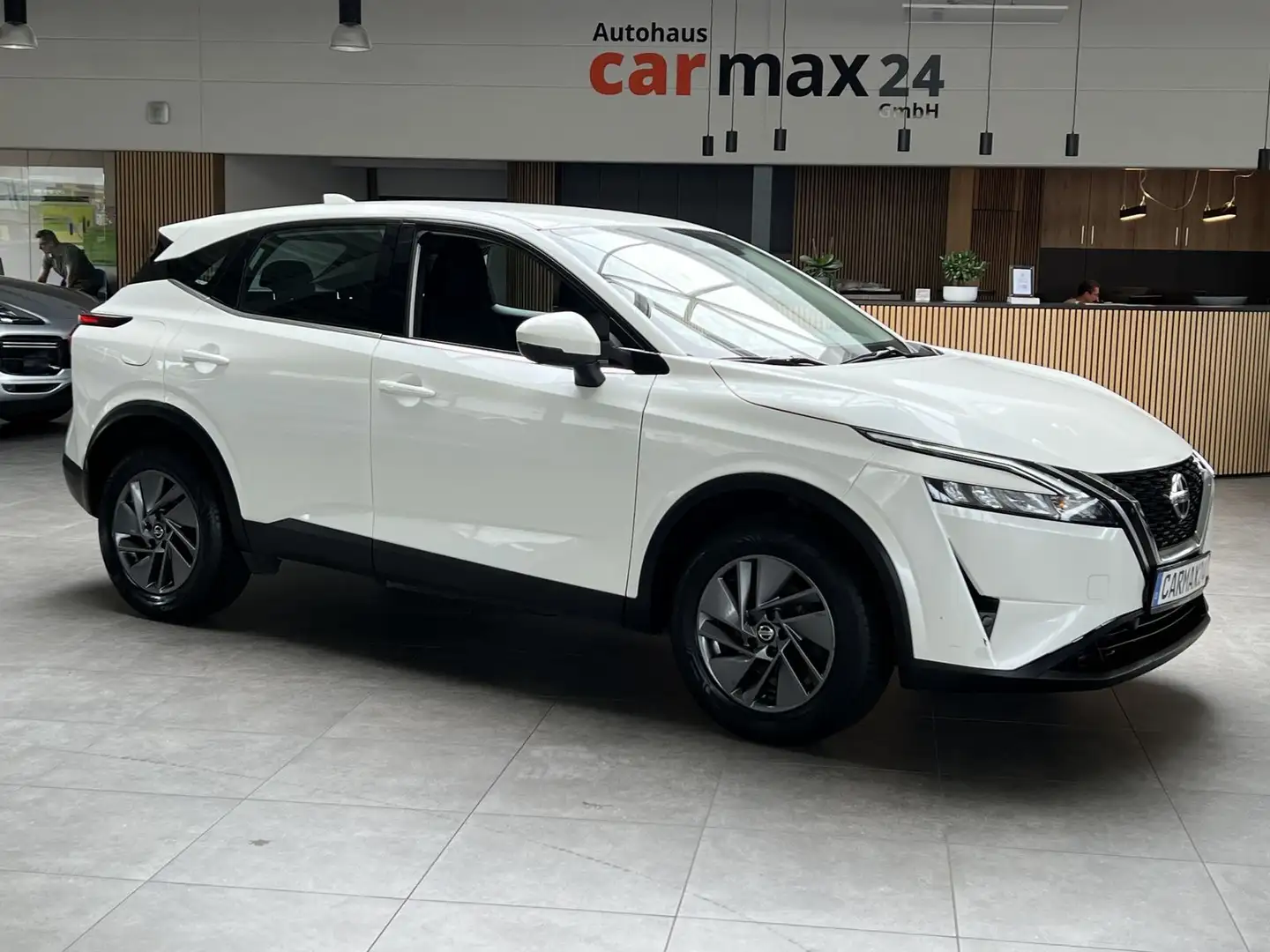 Nissan Qashqai Acenta Navi 360°Kamera CarPlay DAB LED Weiß - 1