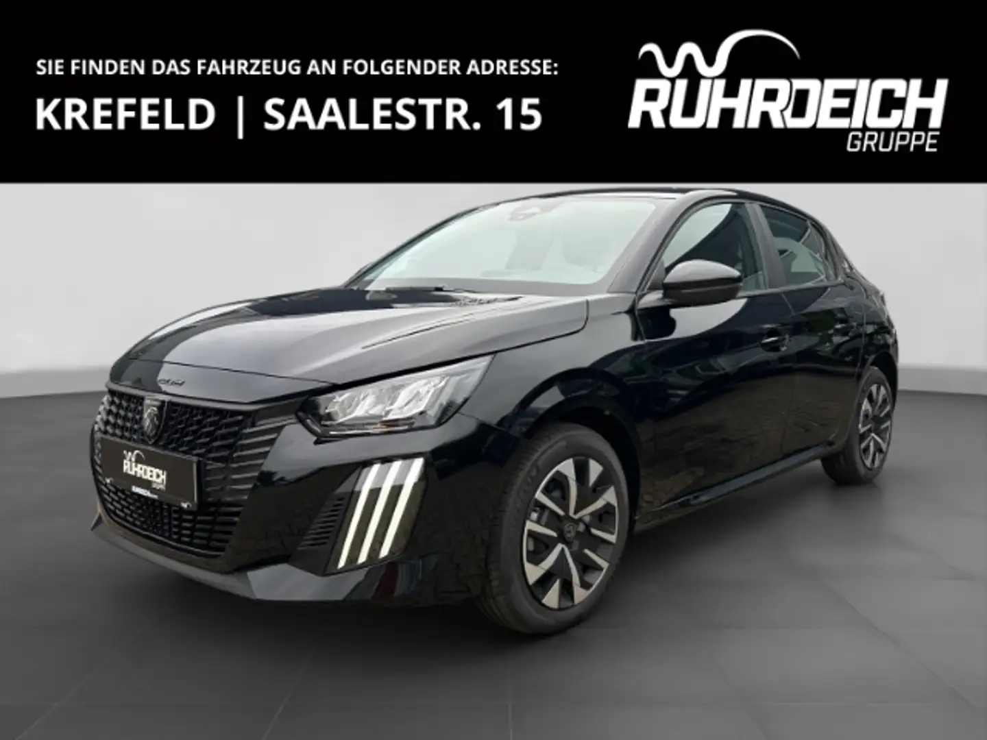 Peugeot 208 Style 110 PS SZH Carplay Klima Pdc hinten LED Auto Noir - 1