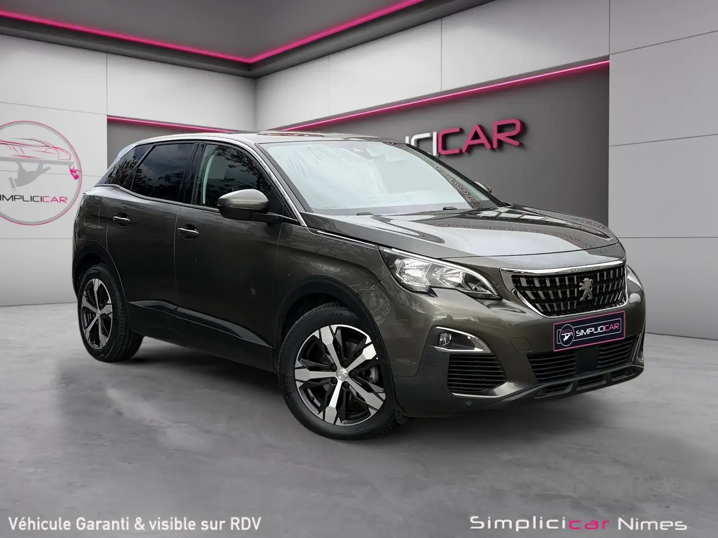 Peugeot 3008 3008 1.6 BlueHDi 120ch S\u0026amp;S EAT6 Active Gris - 1
