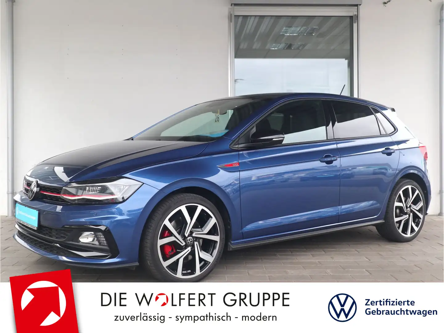 Volkswagen Polo GTI 2.0 TSI DSG ACC NAVI LED DAB+ Blau - 1