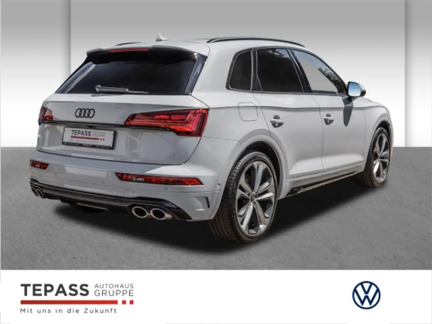 Audi SQ5 3.0l TDI quattro HUD STHZ AHK PANO AIRSUS Wit - 2