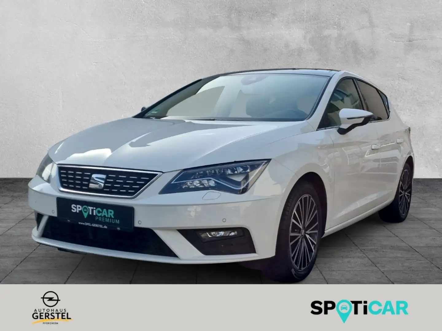 SEAT Leon Xcellence 1.4 TSI NAVI CLIMATRONIC ALCANTARA Weiß - 1