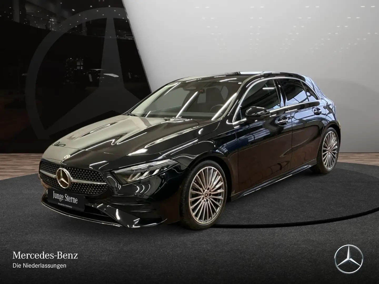 Mercedes-Benz A 250 4M AMG+360°+LED+TOTW+KEYLESS+8G Schwarz - 2
