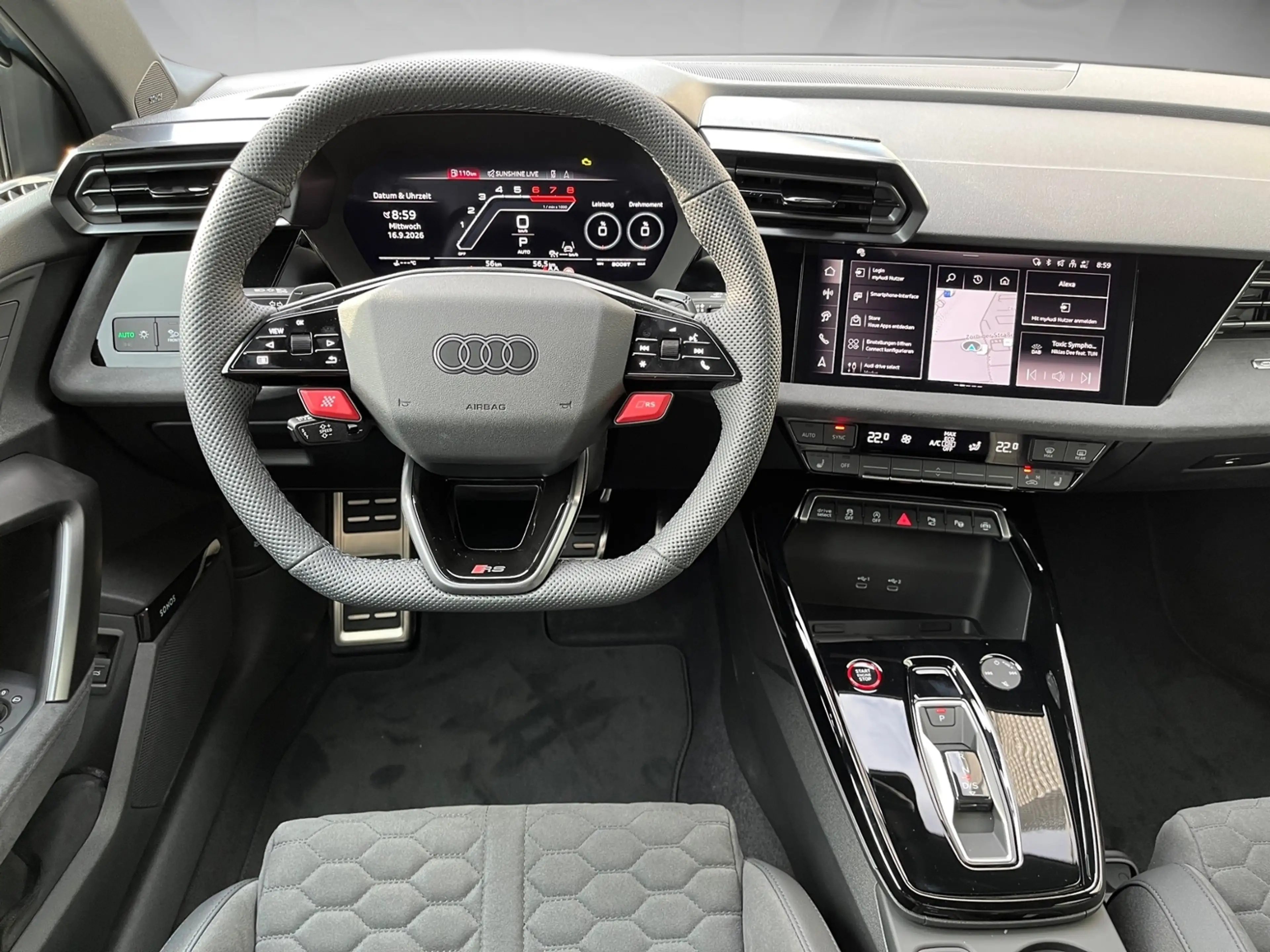 Audi RS3 Limousine 294 kW S tronic KLIMA LED NAVI LEDER AL — photo 12