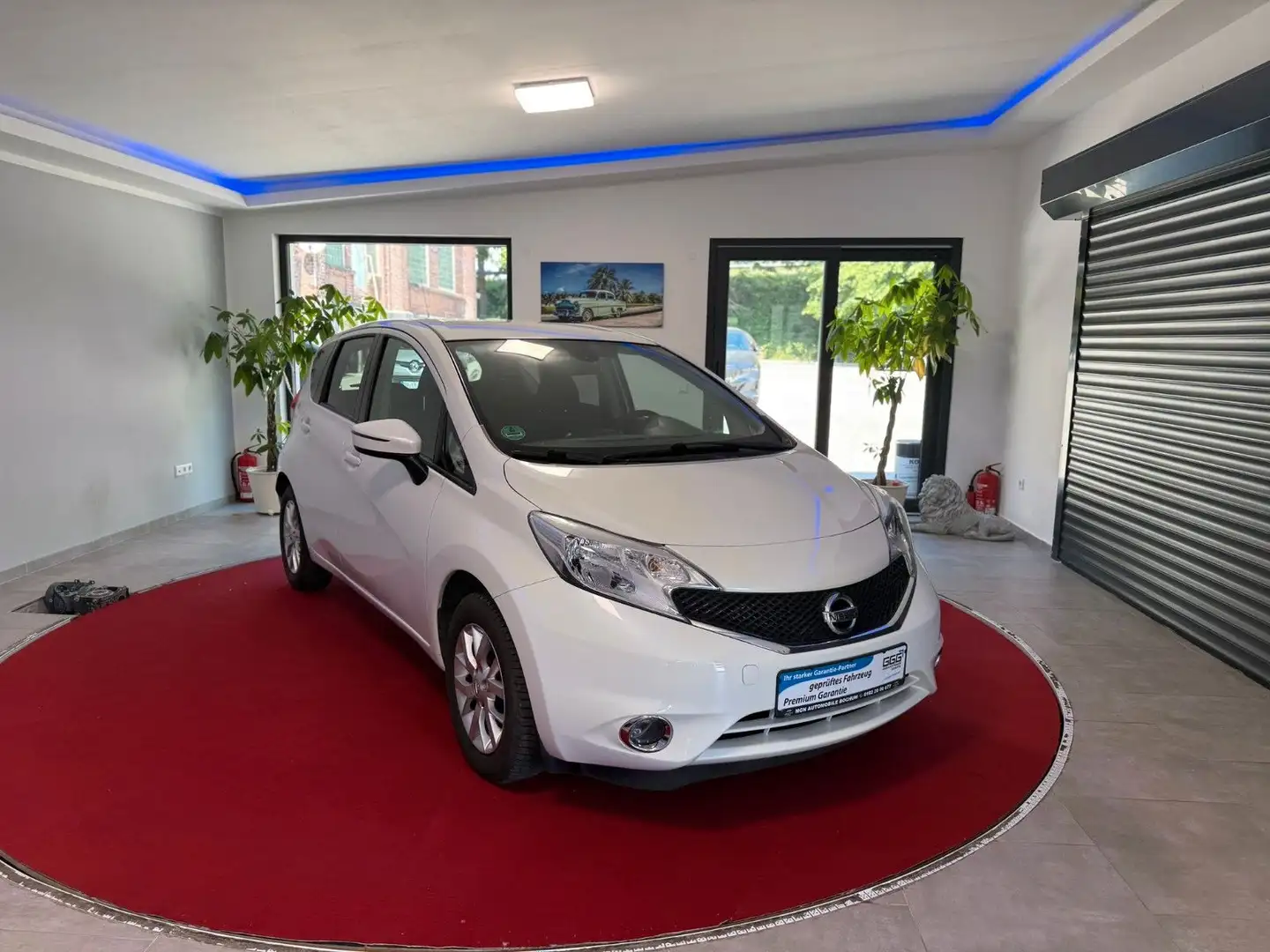 Nissan Note Acenta KLIMA/TEMPO/ALU/SCHECKHEFT Blanc - 2