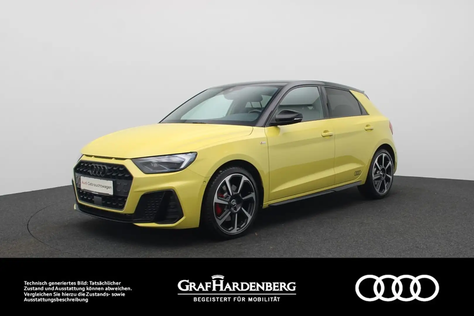 Audi A1 Sportback 40 TFSI S line LED Navi B&O ACC Gelb - 1