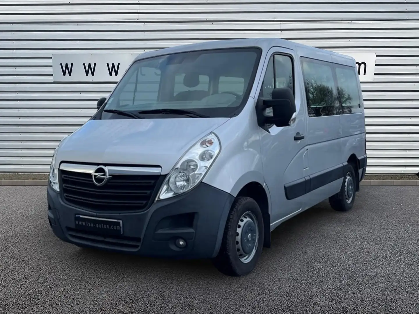 Opel Movano 2.3 CDTI 145 TPMR COMBI L1H1 6 PLACES + FAUTEUIL H Gris - 1