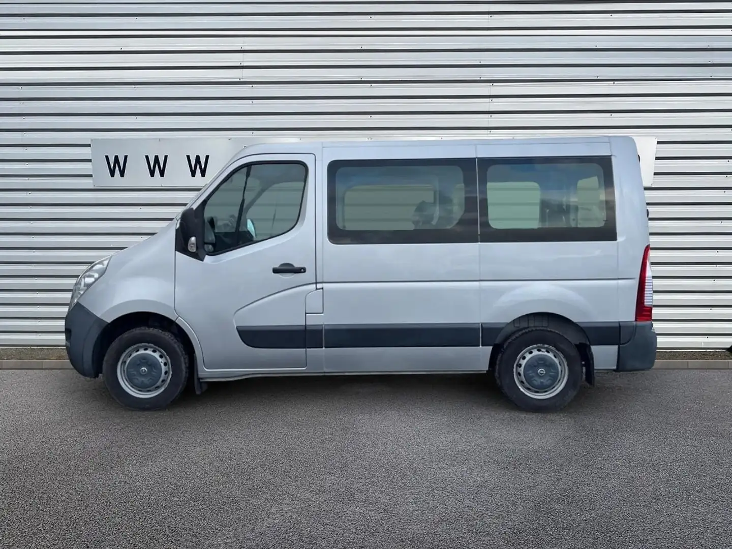 Opel Movano 2.3 CDTI 145 TPMR COMBI L1H1 6 PLACES + FAUTEUIL HANDICAP Gris - 2