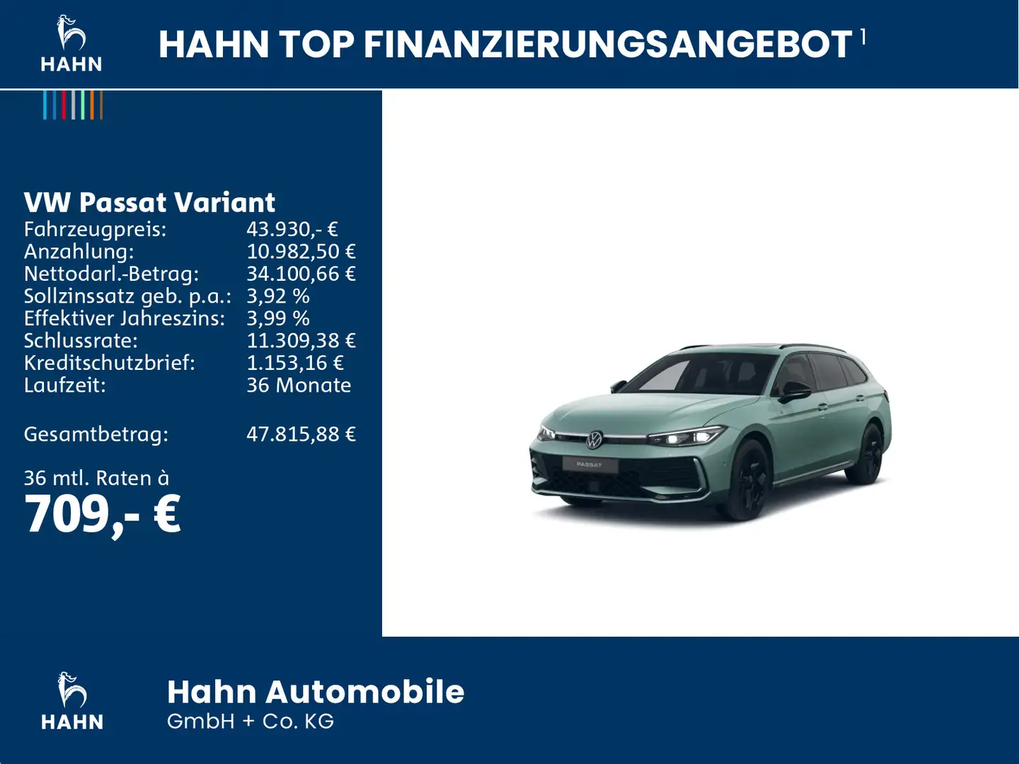 Volkswagen Passat Variant 2.0TDI DSG R-Line Black Style AHK Vert - 2