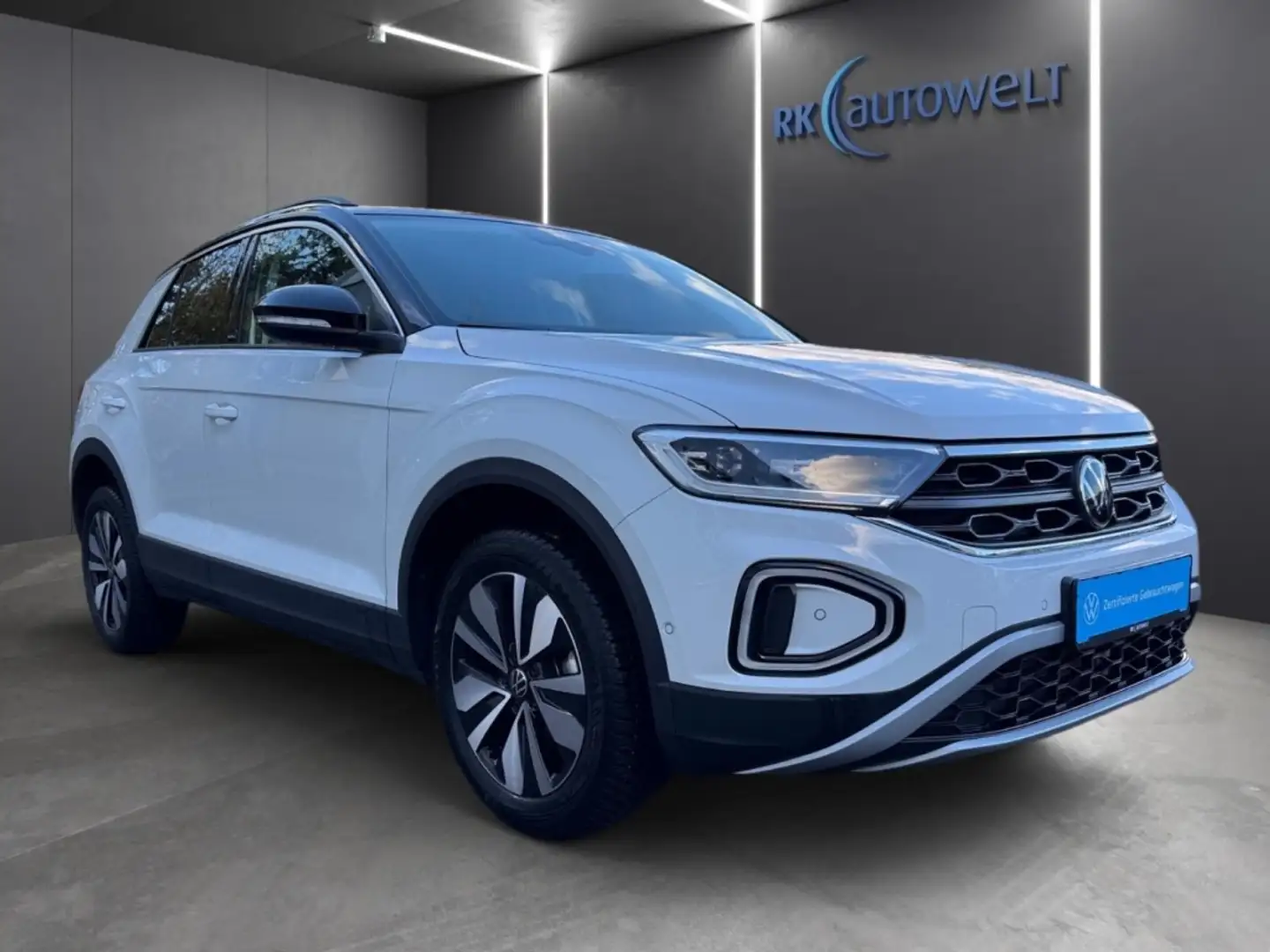 Volkswagen T-Roc MOVE 1.5 l TSI DSG LED Navi Kessy Weiß - 2