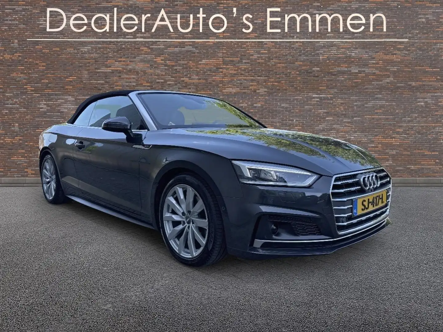 Audi A5 Cabriolet 2.0 TFSI LEDER SPORTSTOELEN NAVIGATIE LM Grijs - 1