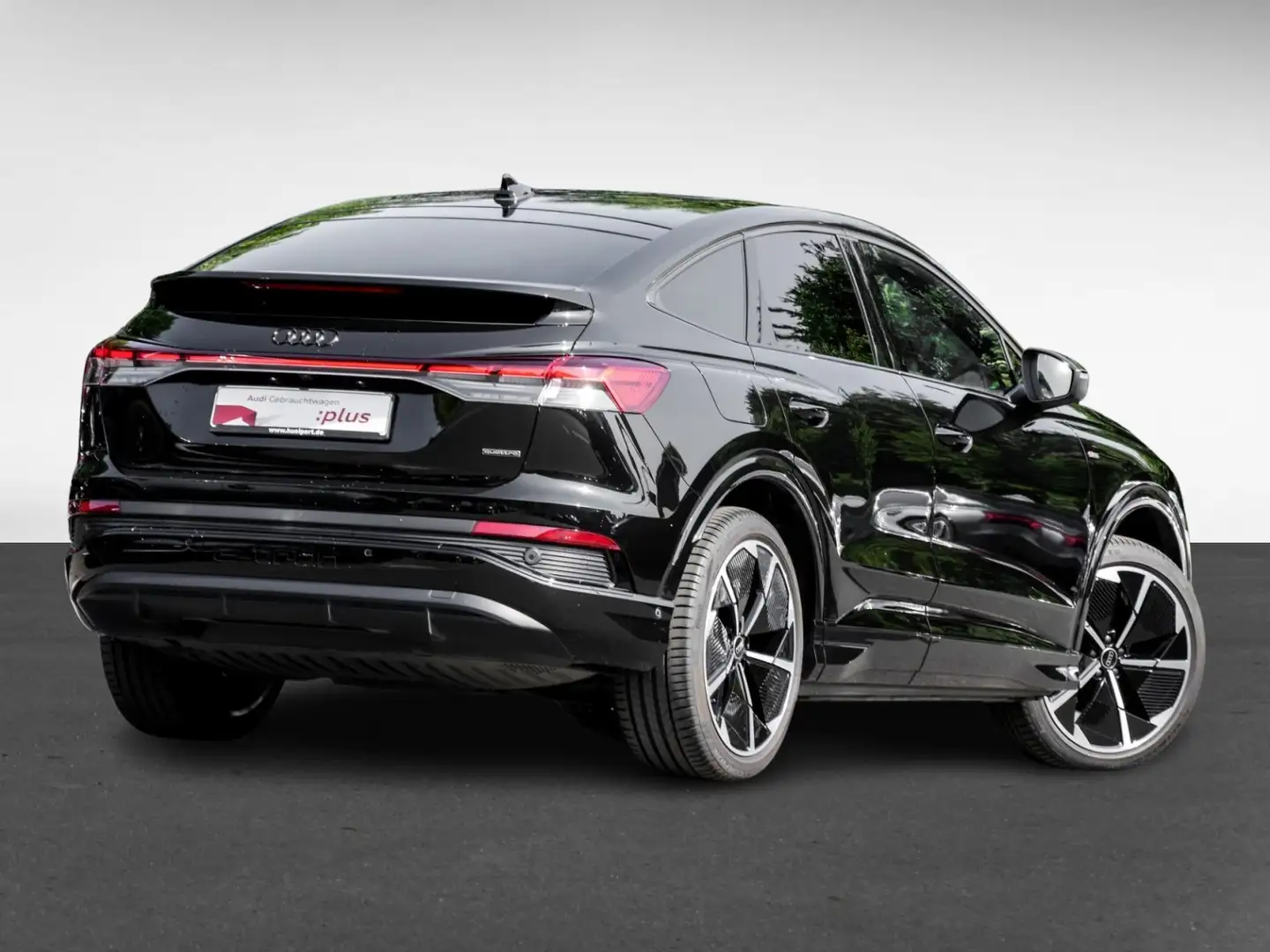 Audi Q4 e-tron Sportback 50 quattro S LINE PANO LM21 Schwarz - 2