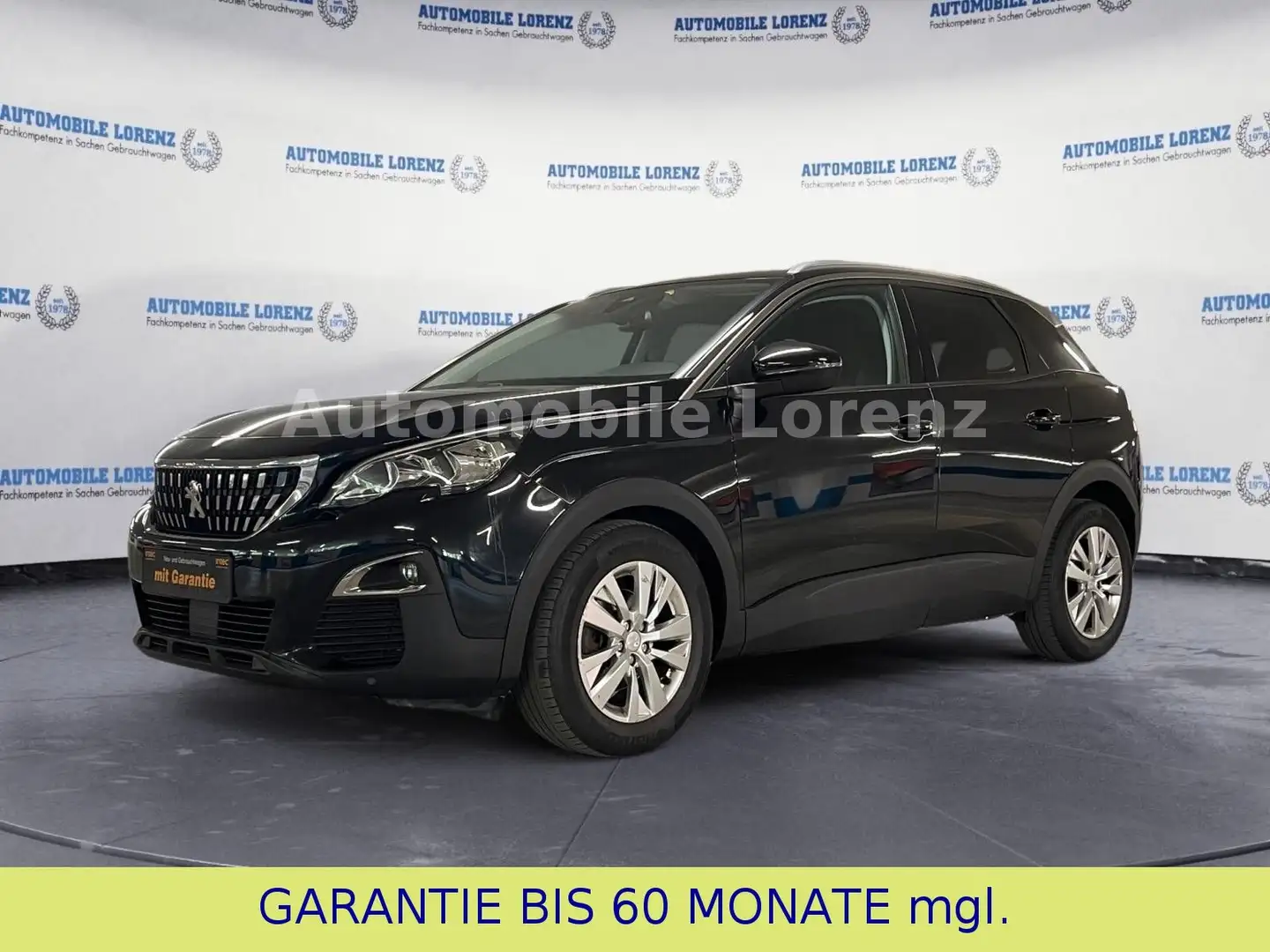 Peugeot 3008 1.6 HDi AUTOMATIK / LÜCKENLOSES SCHECKHEFT Schwarz - 1