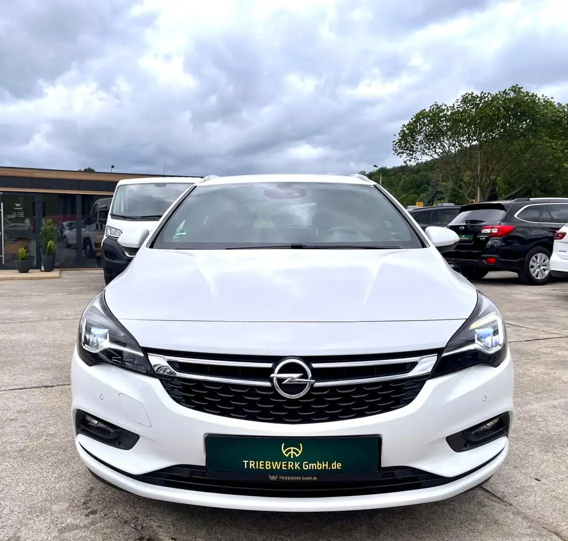 Opel Astra K Sports Tourer LED Navi Kamera TÜV neu Blanc - 2