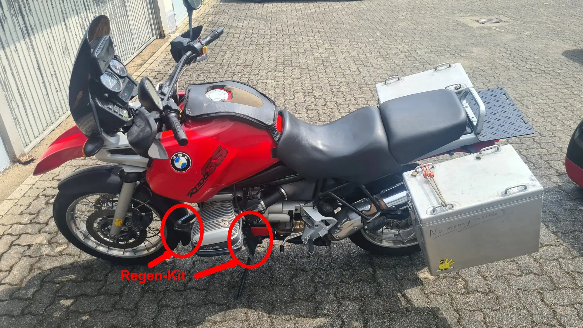 BMW R 1100 GS Roşu - 2
