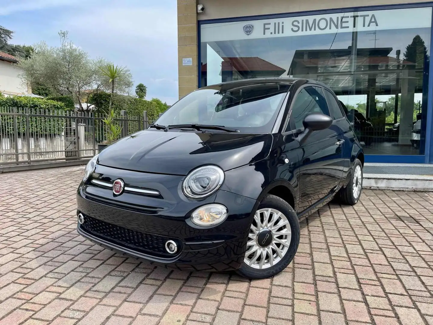 Fiat 500 1.0 Hybrid 70CV S&S - KM0 Noir - 1