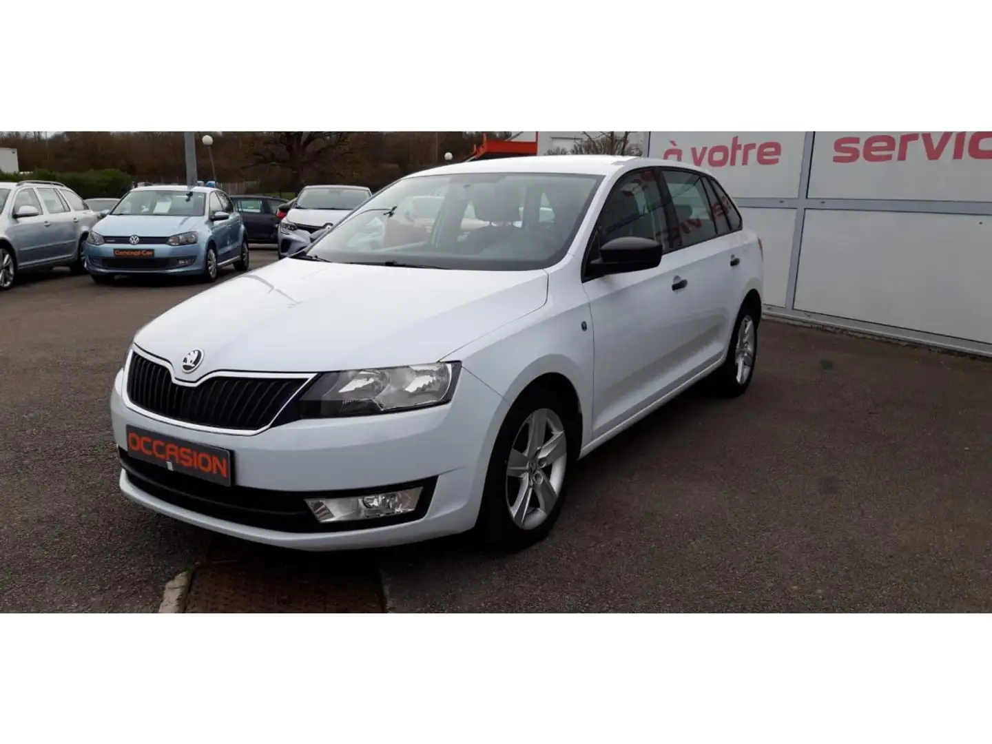Skoda Rapid/Spaceback Spaceback Active 1.6 TDI 90cv Blanc - 2
