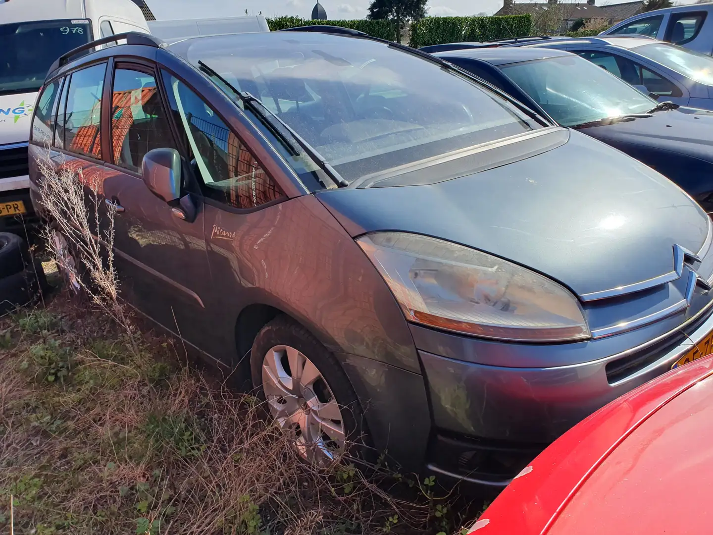Citroen Grand C4 Picasso 2.0 HDI 7P ONLY EXPORT/TRAILER Grijs - 2