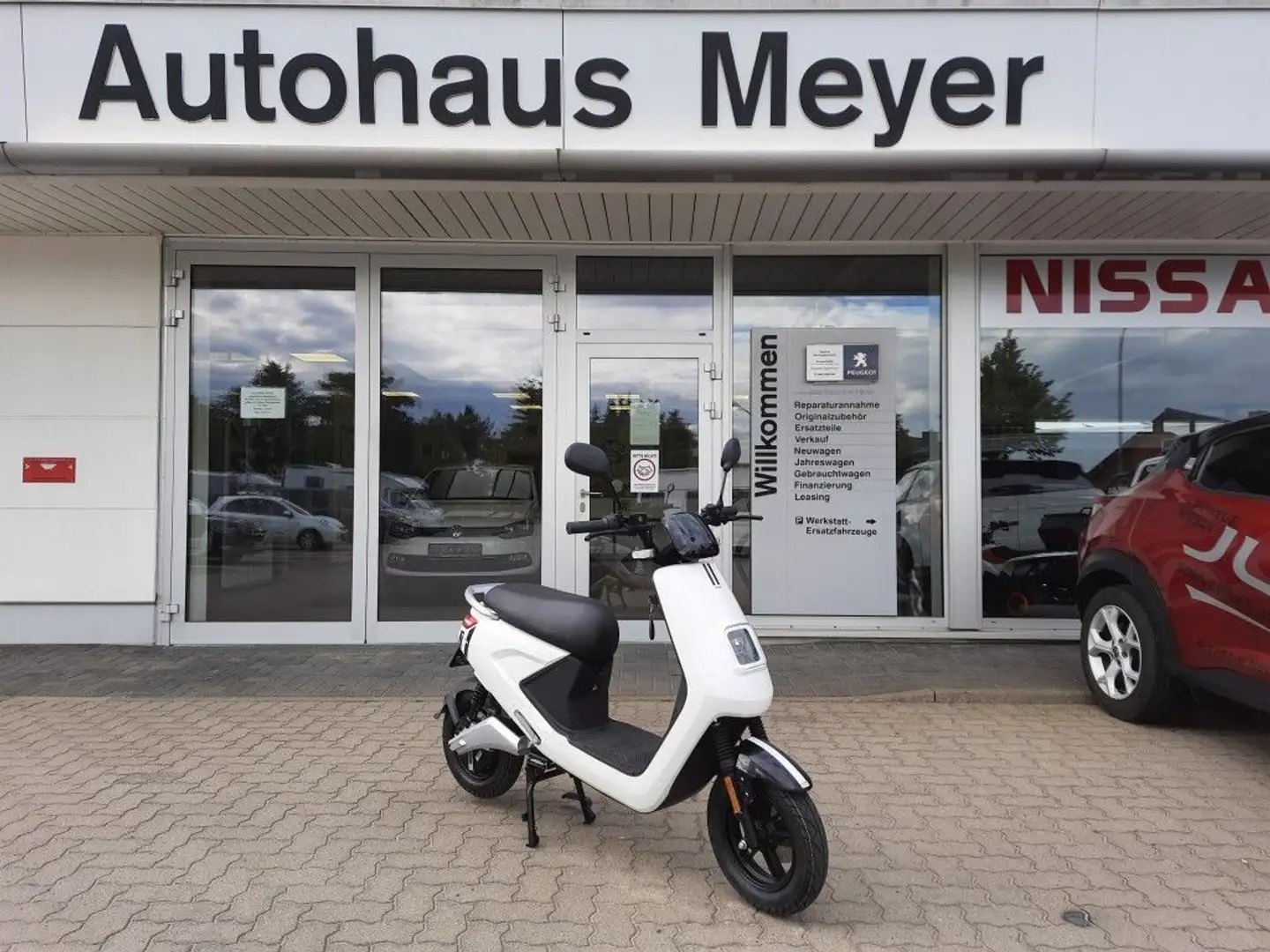 KSR Moto Alegra E-Scooter 100% Strom 2 Sitze Blanco - 1