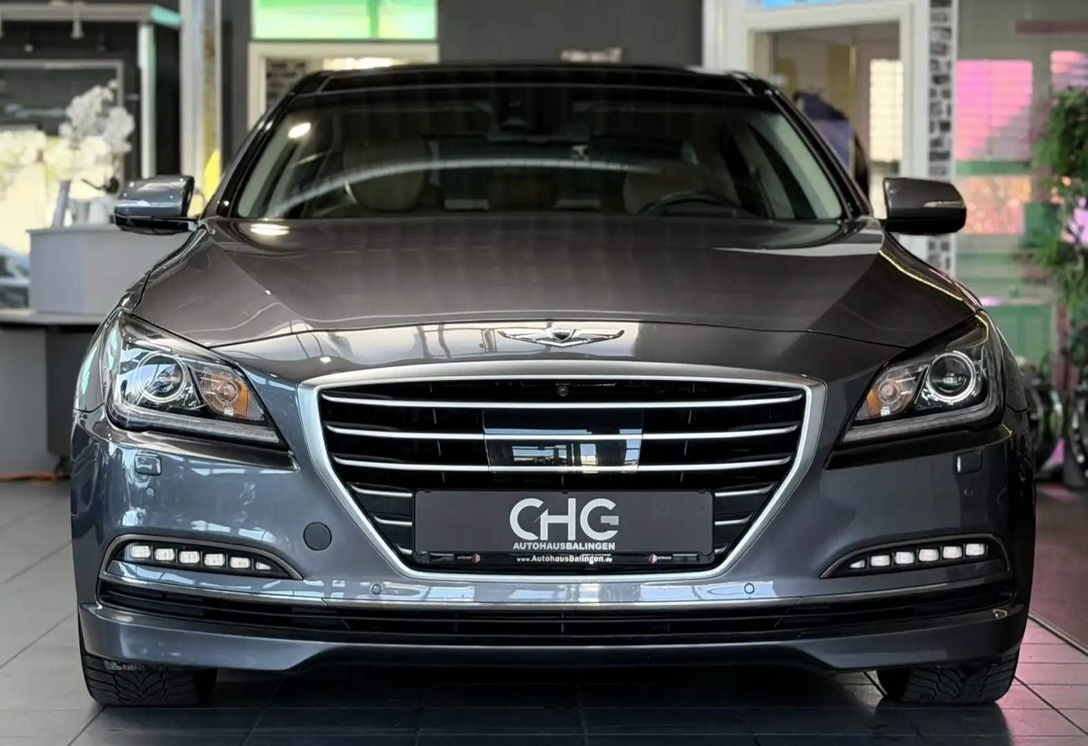 Hyundai Genesis Genesis  360°|SOFTCL.|4SHZ|PANO|ALLRAD|HDUP|VOLL Grau - 2