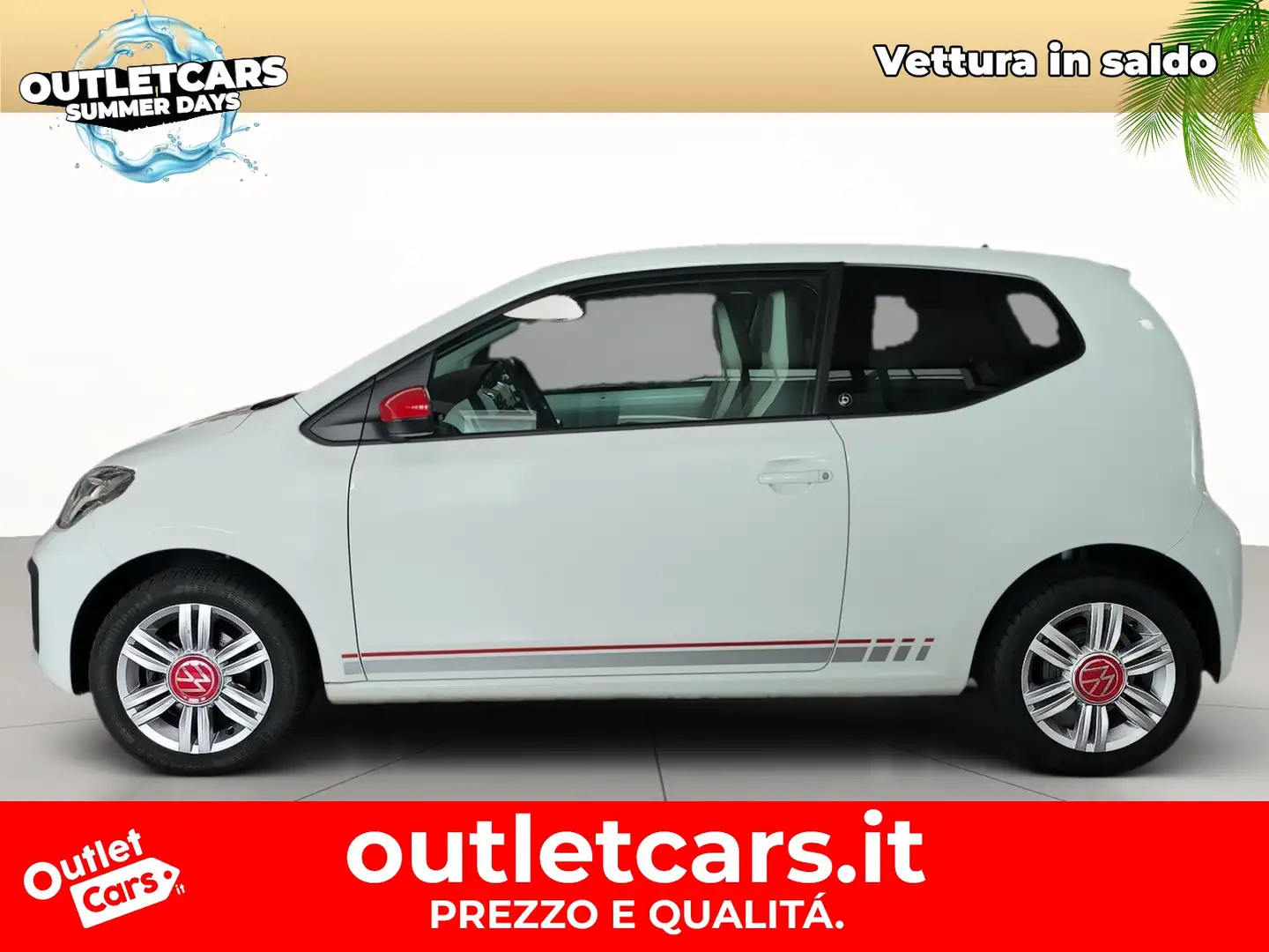 Volkswagen up! 5p 1.0 evo beats 65cv Bianco - 2