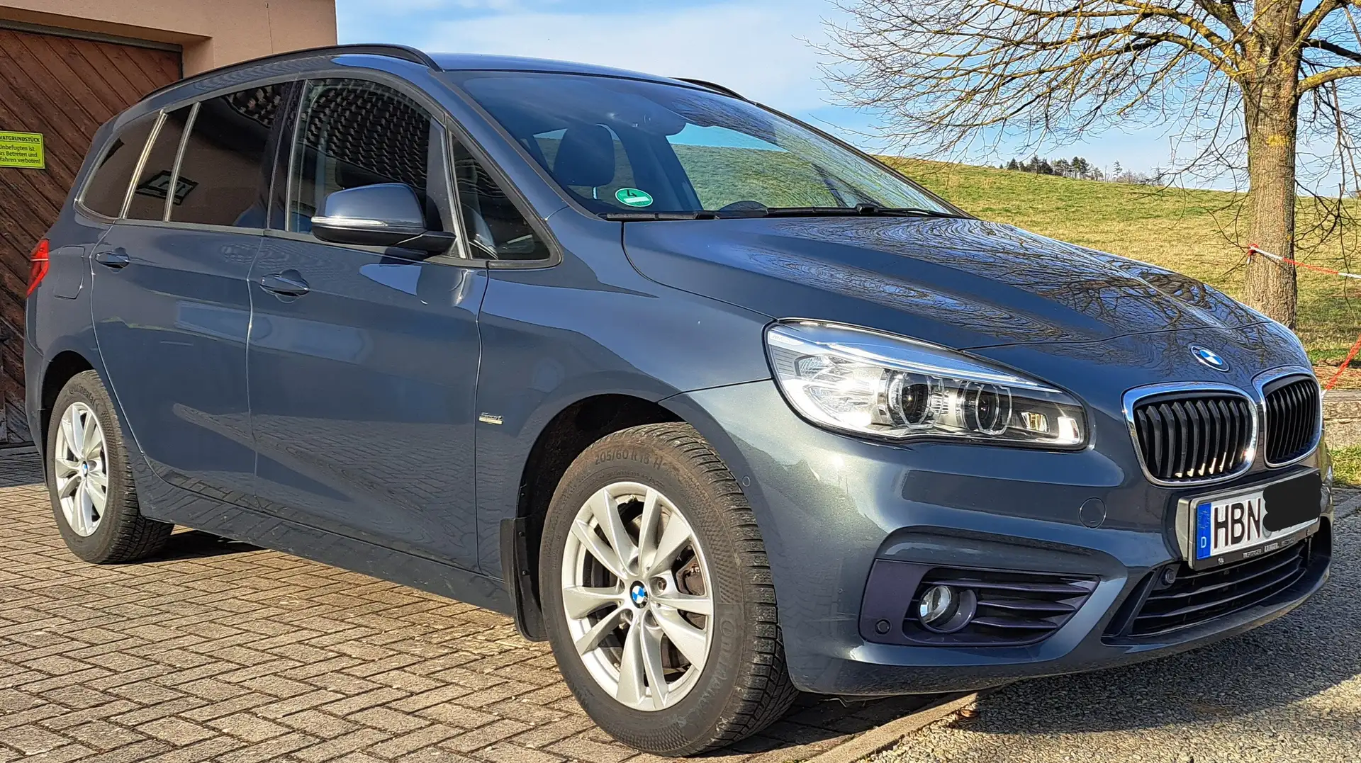 BMW 218 2er Gran Tourer Diesel 218d Gran Tourer Sport Line Niebieski - 2