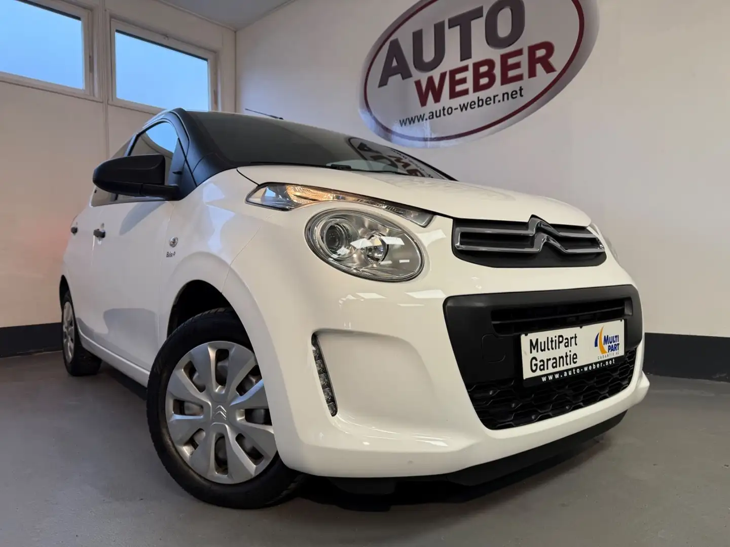 Citroen C1 1.0 VTI LIVE*EL.FH*BC*DAB*5 TUERIG*3,7 L* Weiß - 1