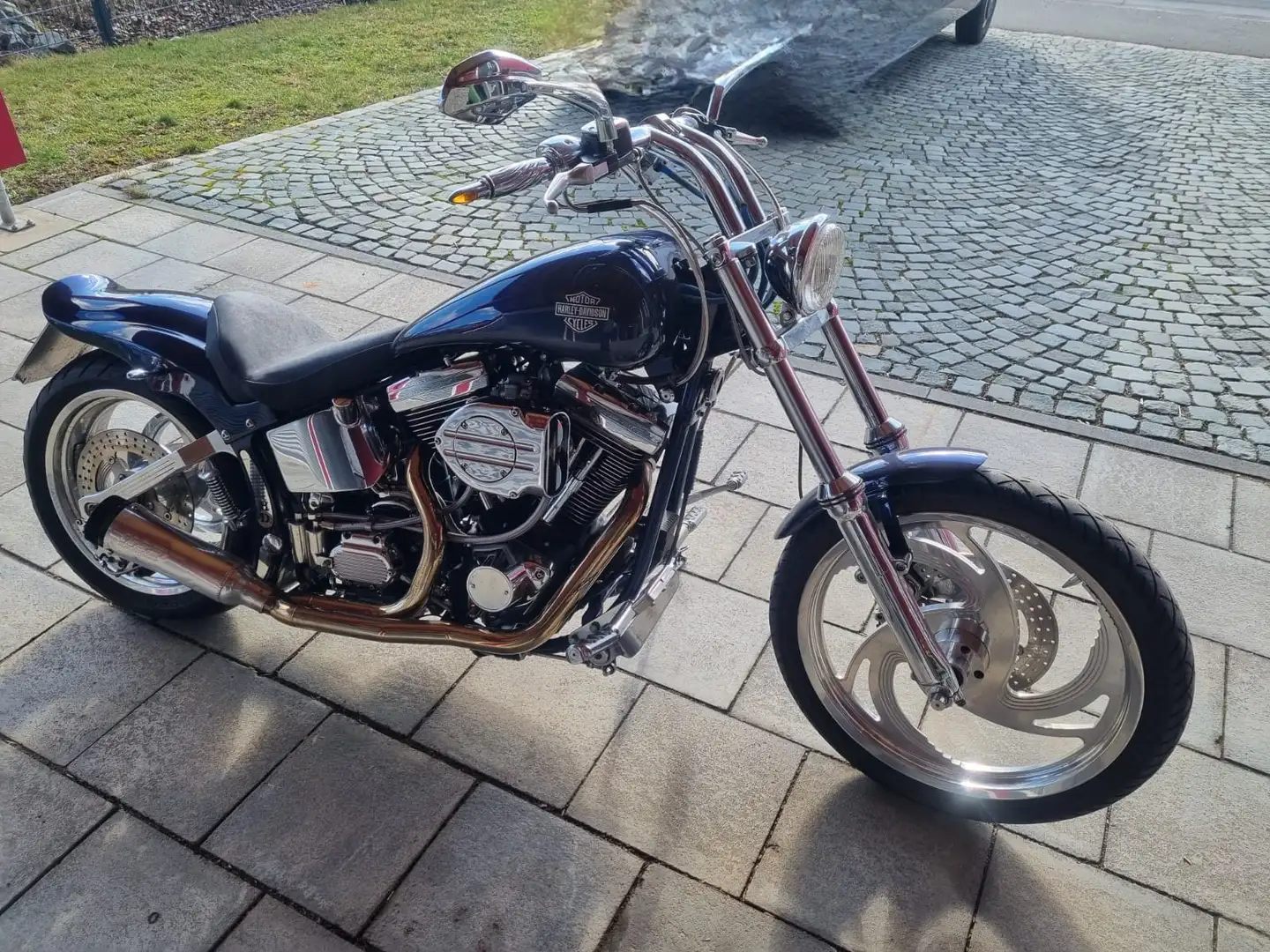 Harley-Davidson Softail Softail Modrá - 1