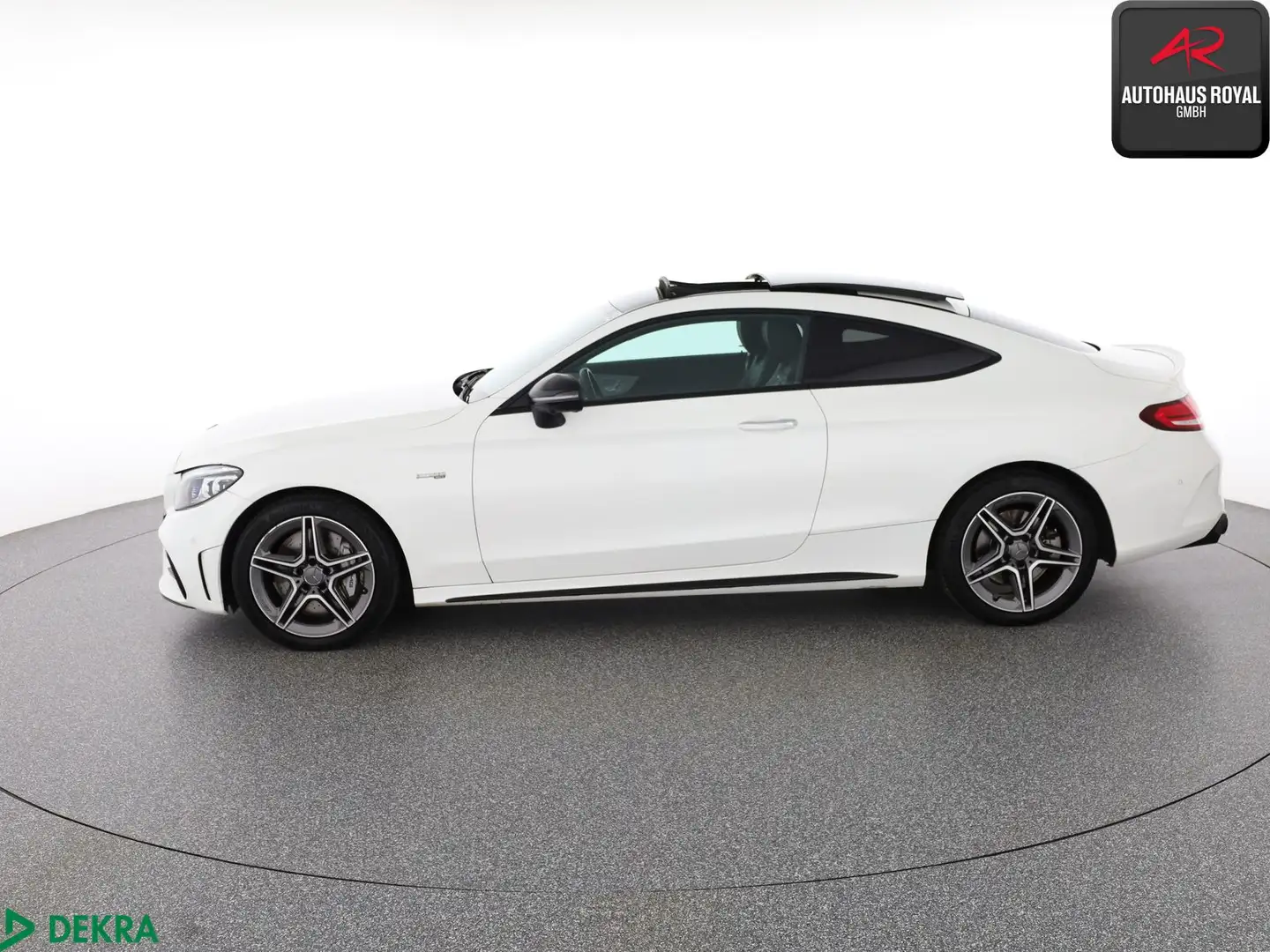 Mercedes-Benz C 43 AMG C 43 AMG Coupe 4M NIGHT PERFORMANCE,BURMESTER,SH Blanc - 2