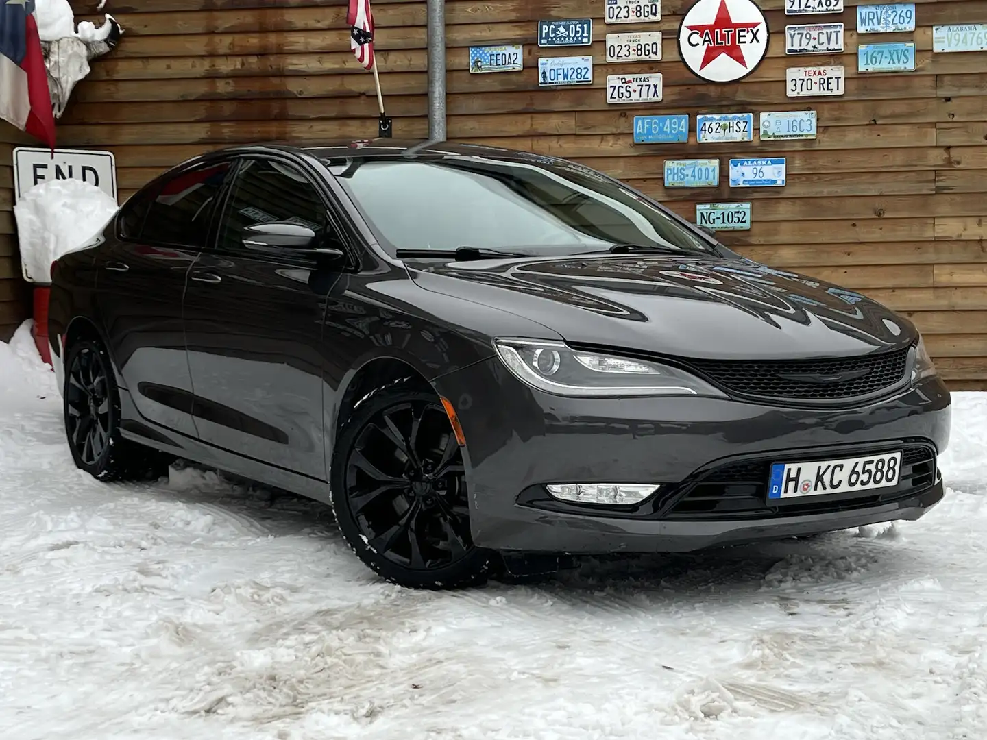 Chrysler 200 3.6L Navi Leder Kamera LPG TÜV Alpine Grau - 2