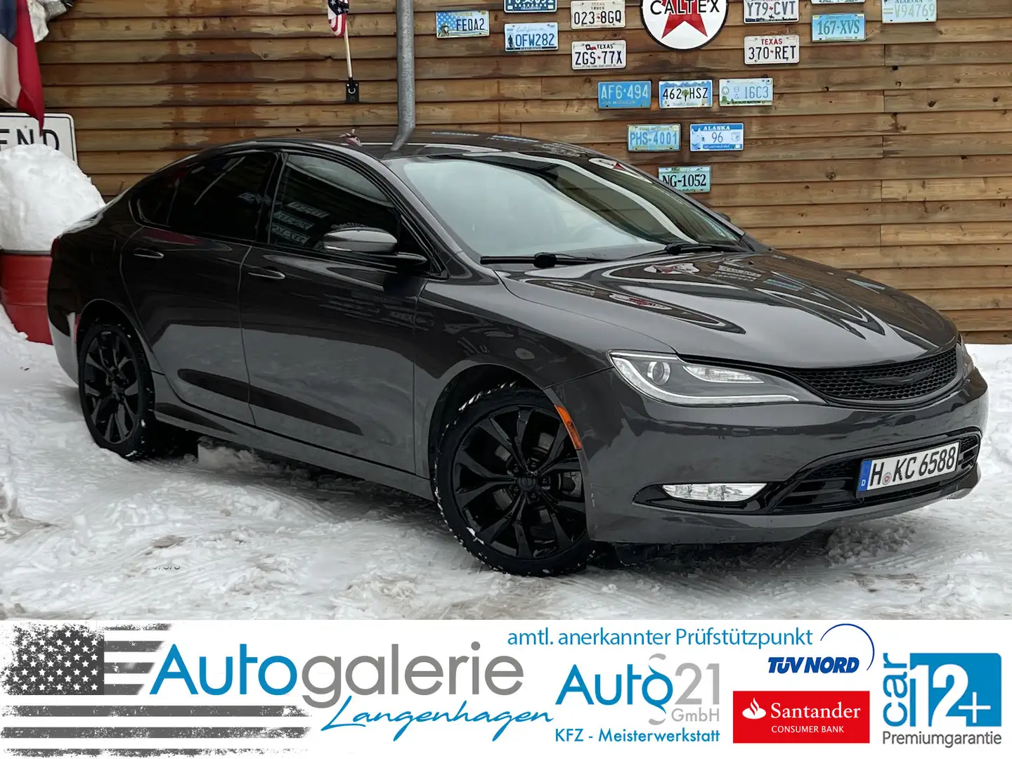 Chrysler 200 3.6L Navi Leder Kamera LPG TÜV Alpine Grau - 1