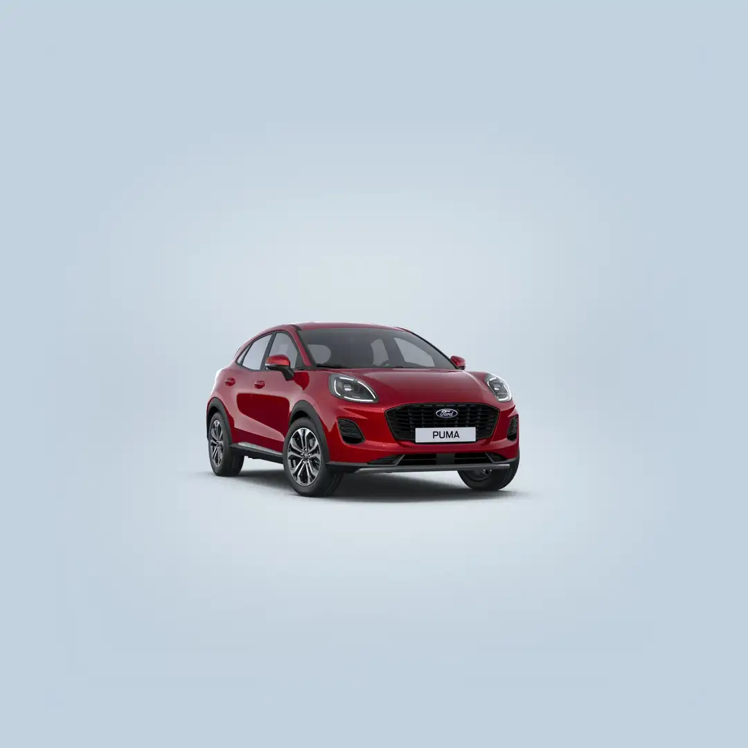 Ford Puma 1.0 EcoBoost Hybrid Titanium | VERWACHT VOORRAAD | Rood - 1