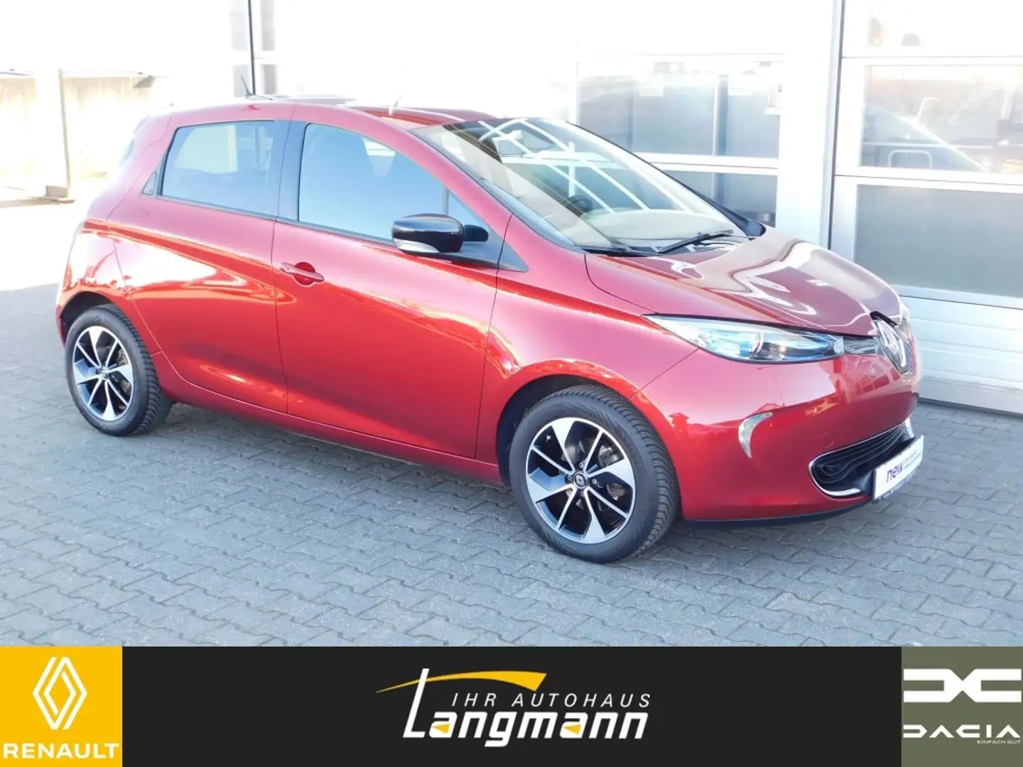 Renault ZOE INTENS Z.E.40 zzgl. Batteriemiete Rouge - 1