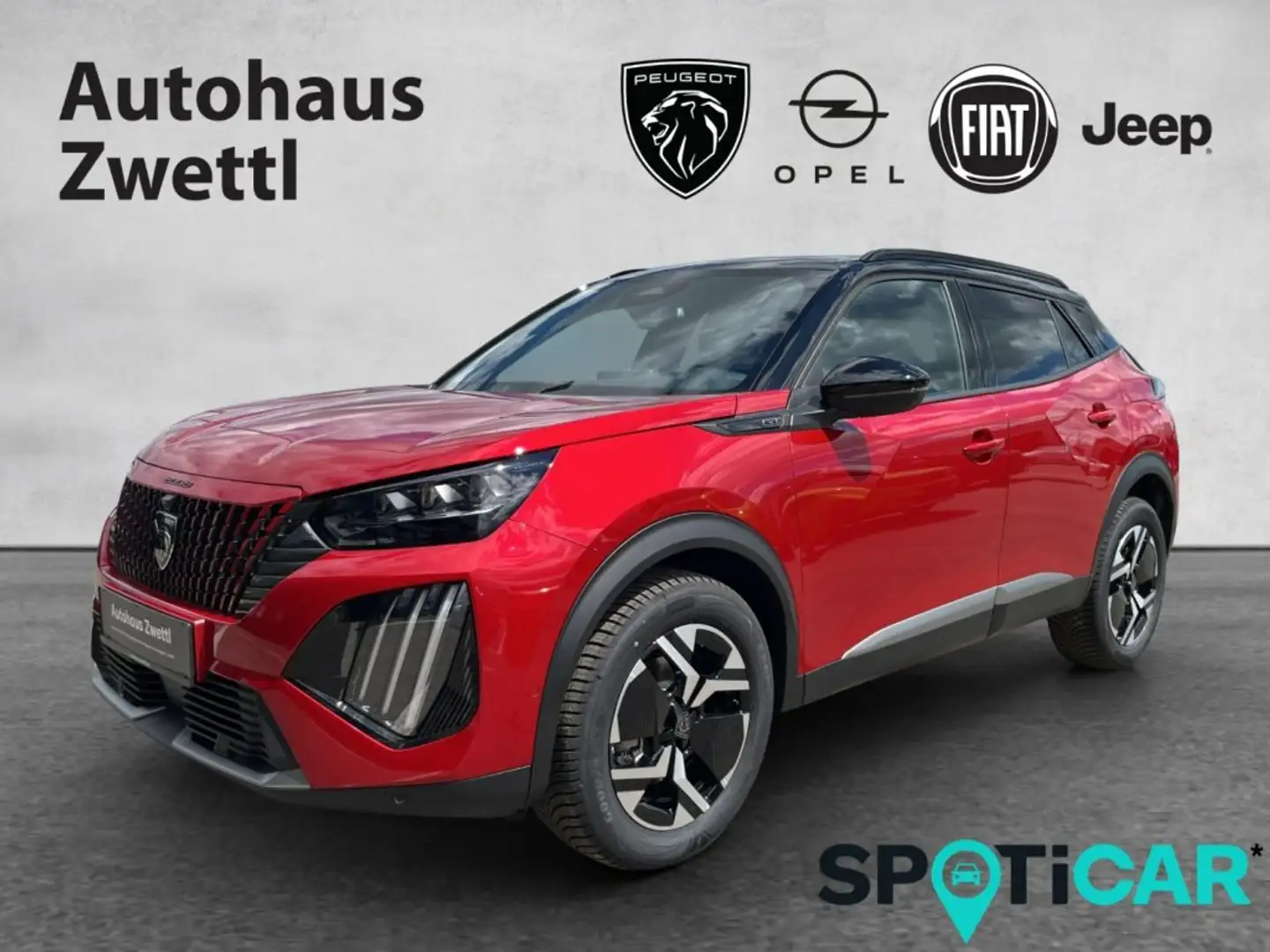 Peugeot 2008 GT Hybrid 145 e-DCS6 Rot - 1