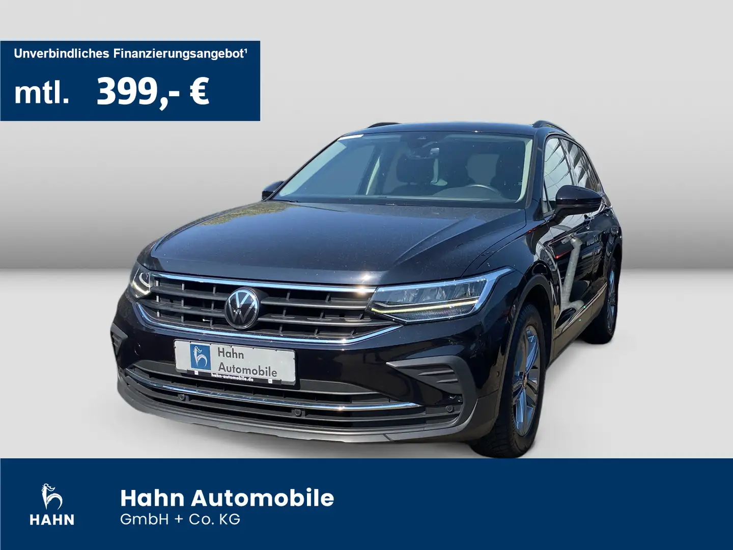 Volkswagen Tiguan 2.0TDI DSG 4Mo Life ACC AHK LED Navi PDC Noir - 1