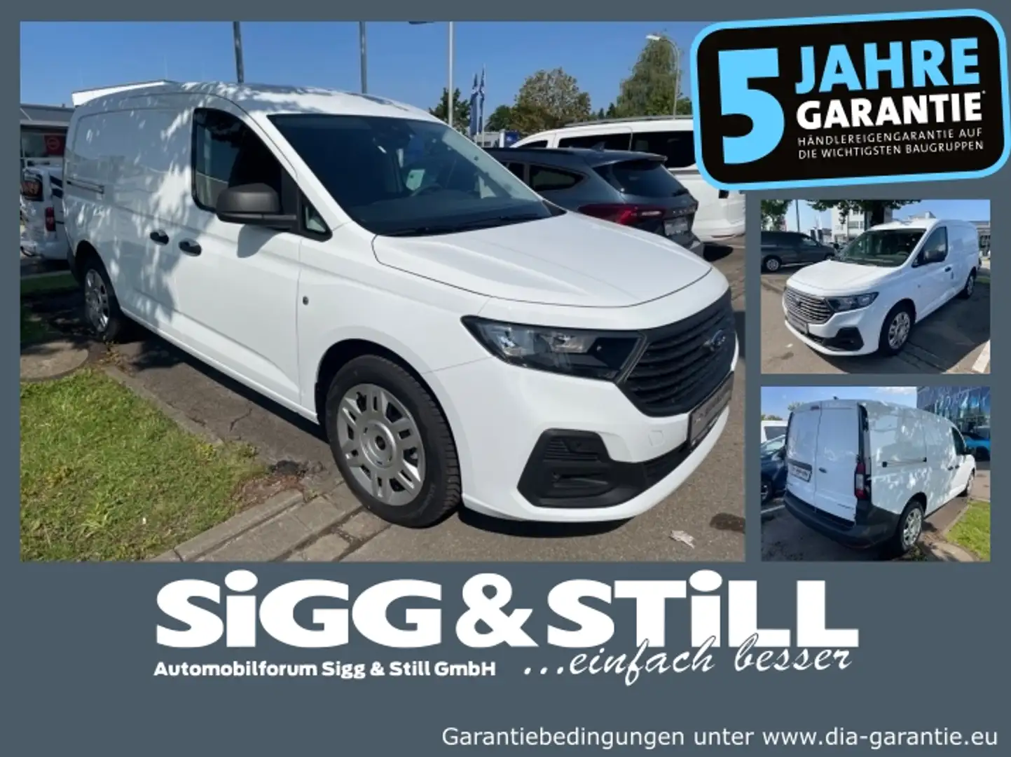 Ford Transit Connect Kasten Trend L1 NAV*AHK*SHZ*PDC Weiß - 1