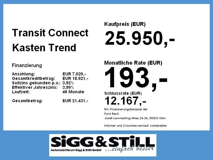 Ford Transit Connect