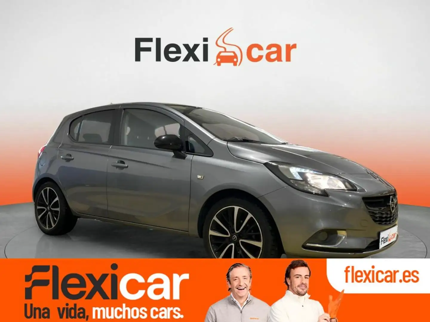 Opel Corsa 1.4 Design Line 90 Gris - 1